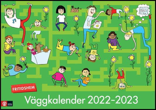 Fritidshem Väggkalender 2022-2023