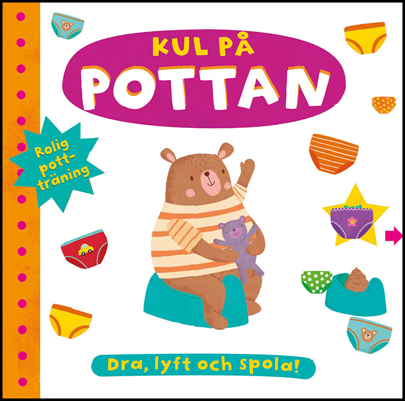 van der Meer, Mara | Kul på pottan : Dra, lyft, spola!