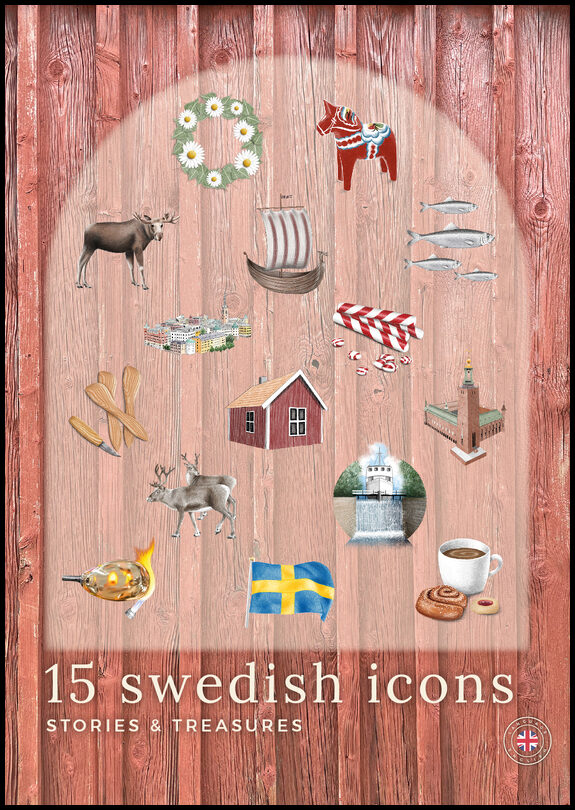 Ullström, Sofie | 15 Swedish Icons : Stories & treasures