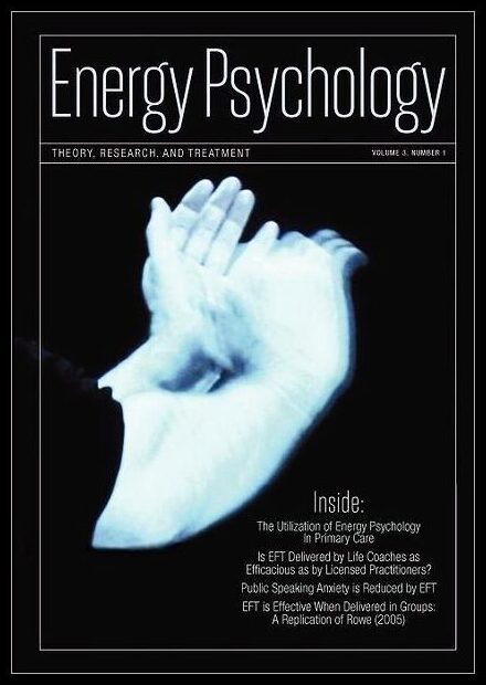 Church, Dawson | Energy Psychology Journal, 3:1