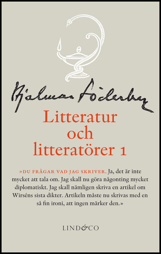 Söderberg, Hjalmar | Litteratur och litteratörer 1. Litteraturkritik