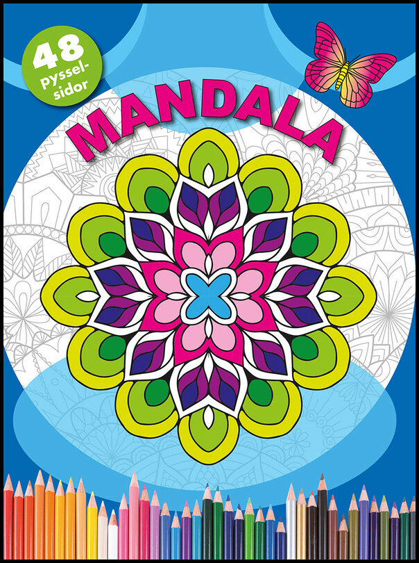 Mandala (blå)