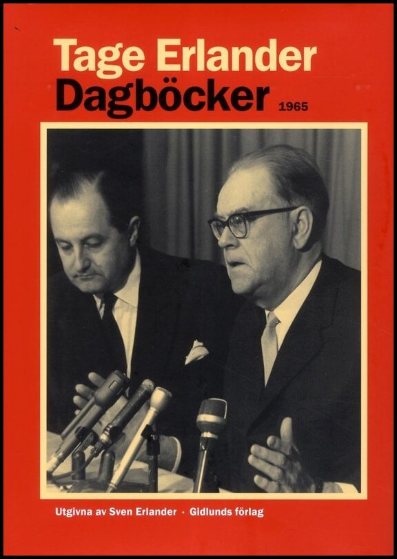 Erlander, Tage | Dagböcker 1965