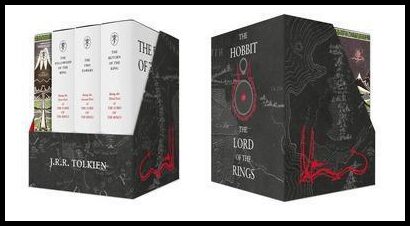 Tolkien, J. R. R. | The Middle-Earth Treasury : The Hobbit & The Lord of the Rings [Boxed Set ed