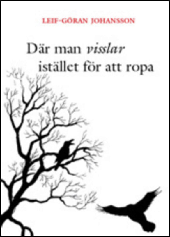 Johansson, Leif-Göran| Ohlin-Orrhage, Ingvar | Där man visslar istället för att ropa