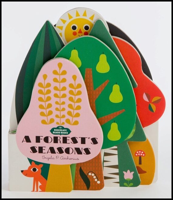 illustrated by Ingela P. Arrhenius | Bookscape Board Books : A Forest's Seasons