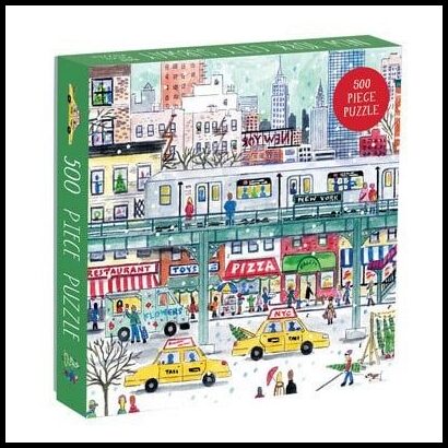 Galison | Michael Storrings New York City Subway 500 Piece Puzzle