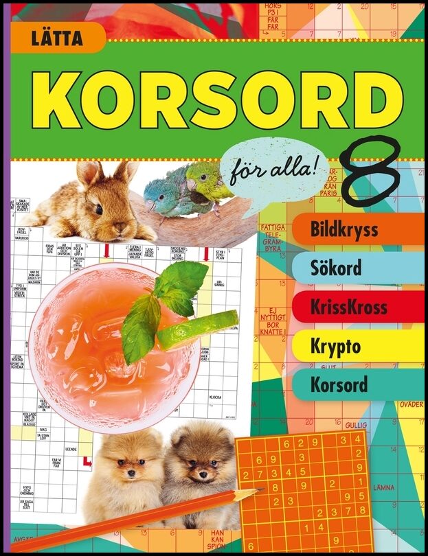 Lätta korsord för alla! 8