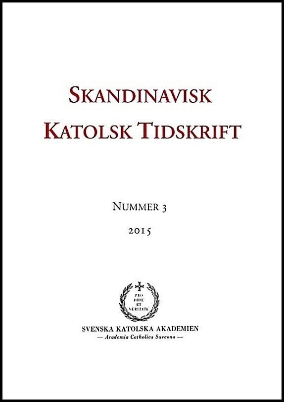 Skandinavisk katolsk tidskrift 3(2015)
