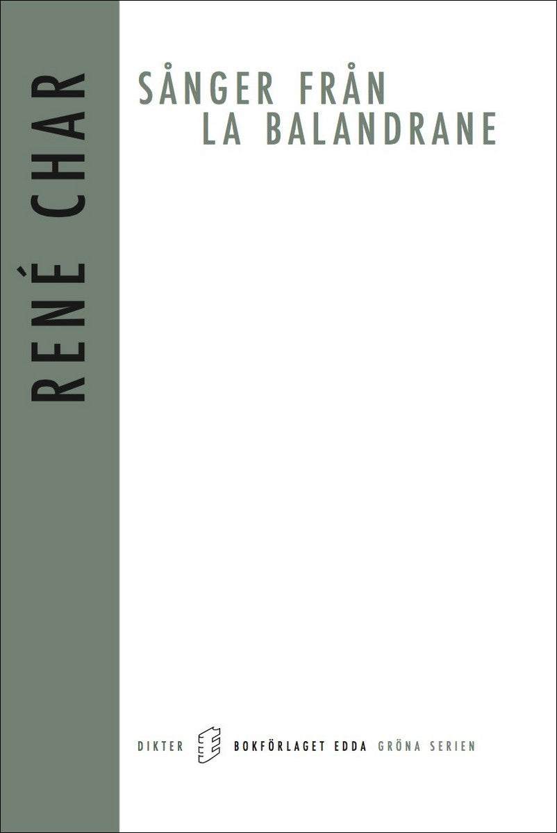 Char, René | Sånger från La Balandrane