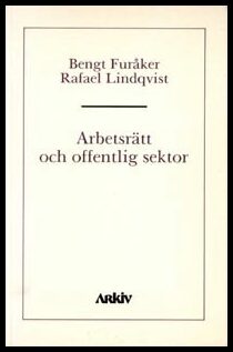 Furåker, Bengt | Arbetsrätt och offentlig sektor