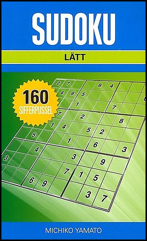 Yamato, Michiko | Sudoku Lätt Blå