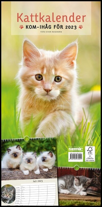 Kattkalender 2023