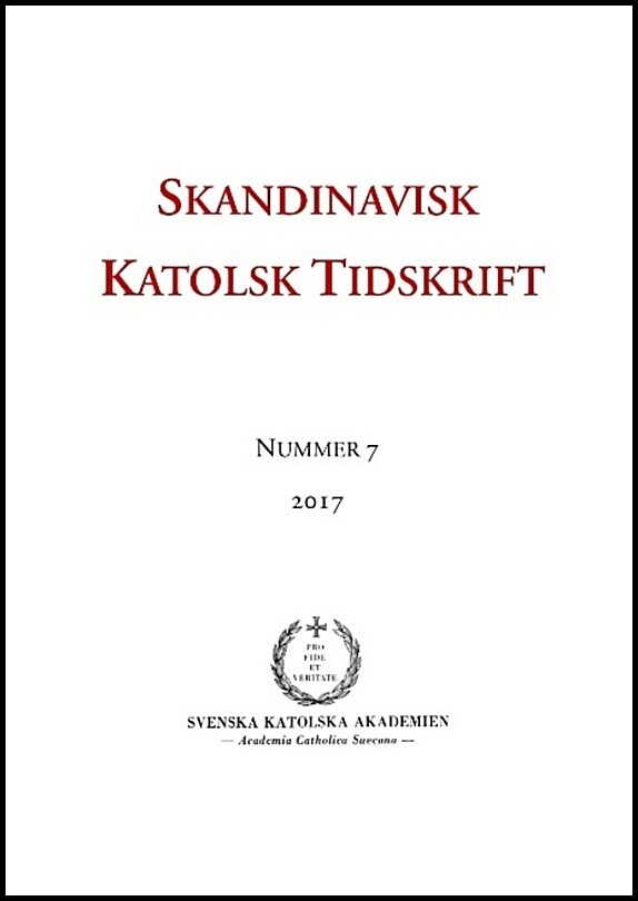 Skandinavisk katolsk tidskrift 7(2017)