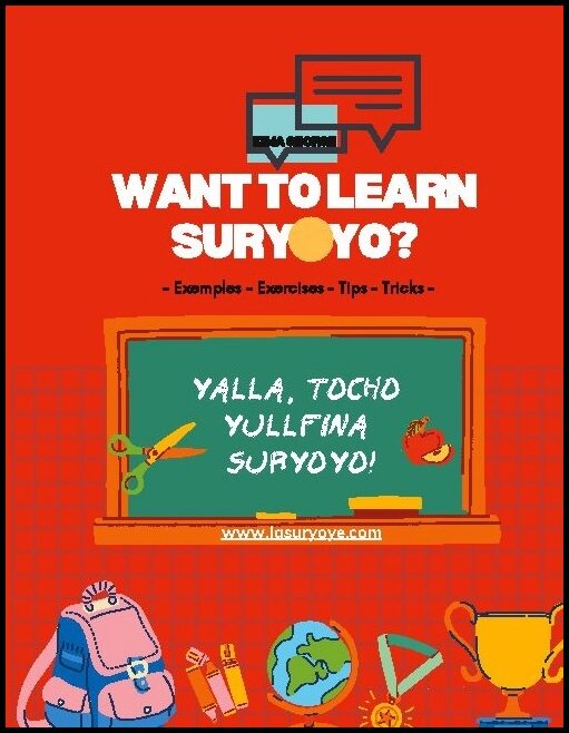 George, Kima | Want to learn Suryoyo? : As it´s spoken by examples and practices