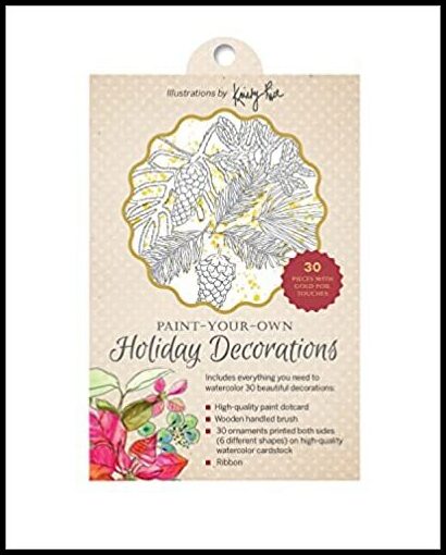 Kristy Rice | Paint-Your-Own Holiday Decorations