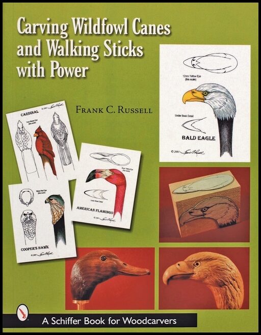 Russell, Frank C. | Carving wildfowl canes and walking sticks with power