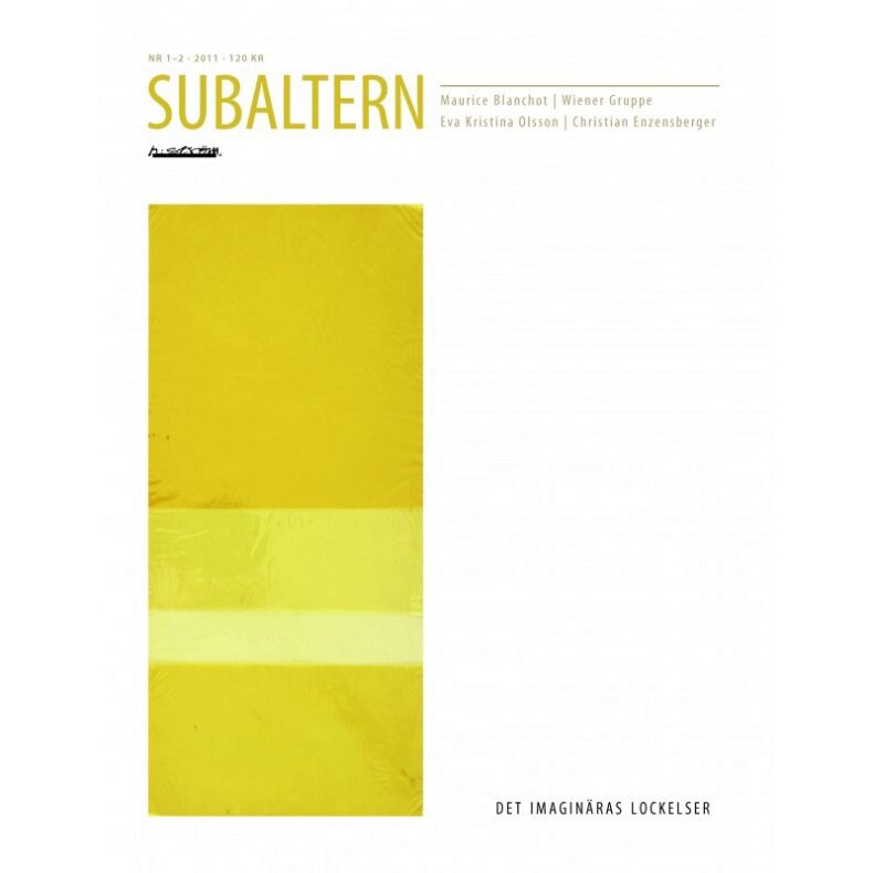  | Subaltern : 2011:1-2