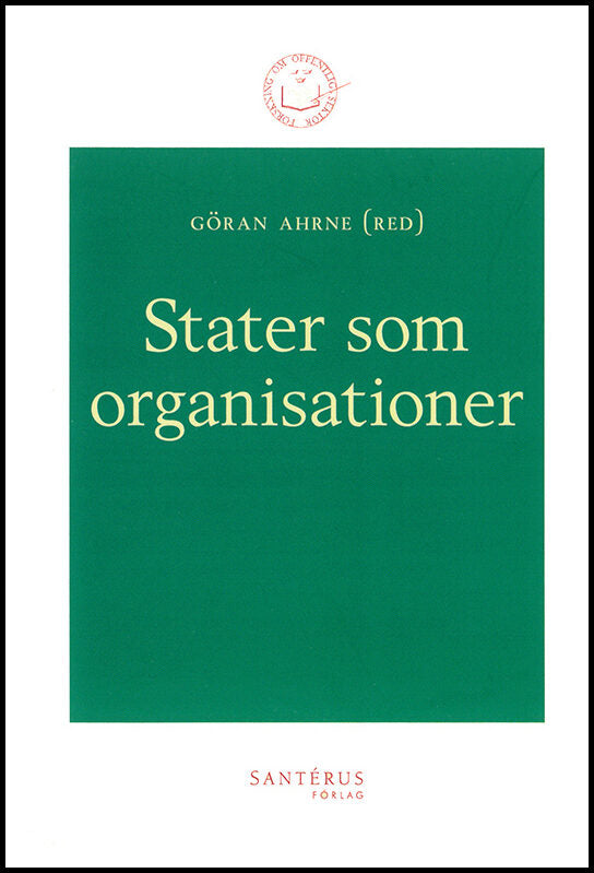 Stater som organisationer
